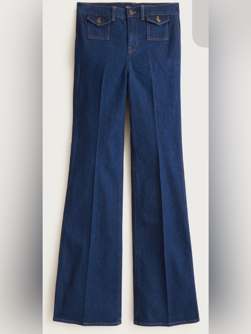J. Crew Vintage Flare Jeans with Flap Pockets